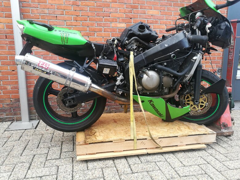 ZX6R 2011 sloopmotorfiets voor onderdelen